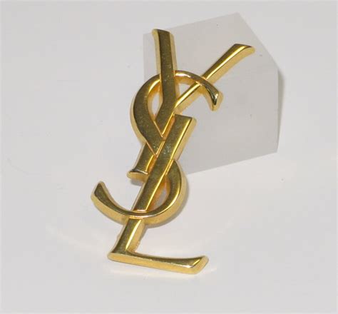 yves Saint Laurent brooch pin